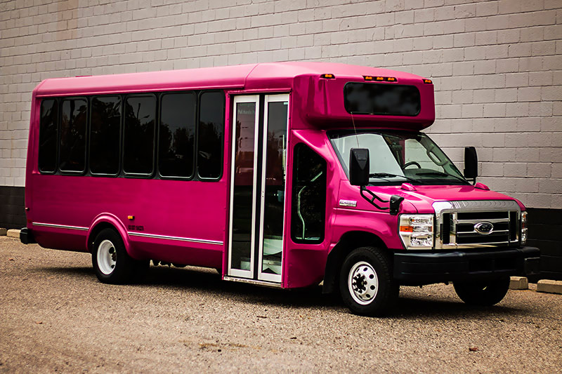 Las Vegas pink Hummer limo