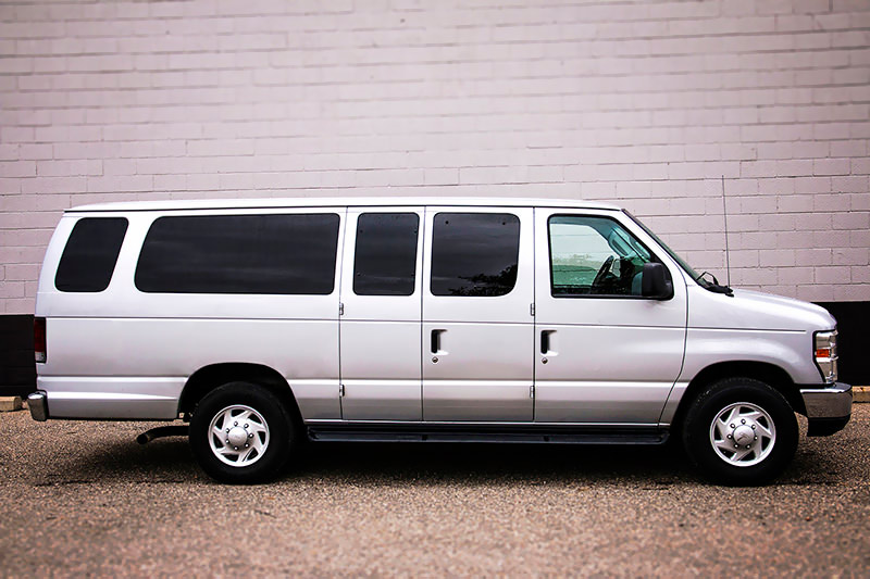 Limo van exterior