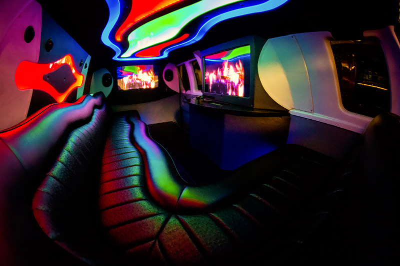 Limo van interior