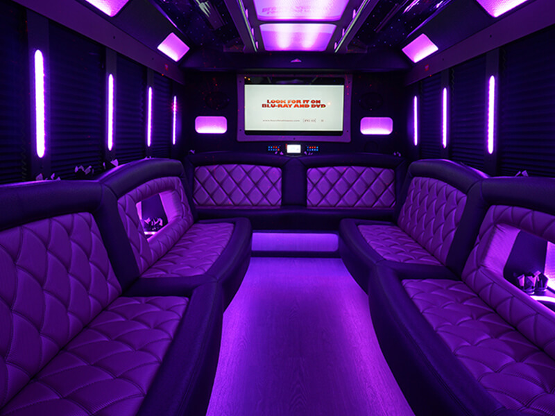 Las Vegas party bus rental