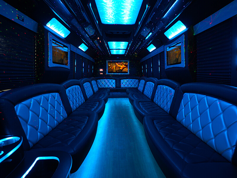 Party bus crawl in Las Vegas, NV