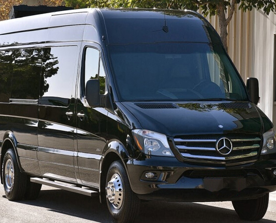 15-passenger Mercedes Sprinter van rentals